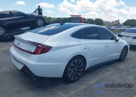 2021 Hyundai Sonata Limited z USA, uszkodzony, nr VIN 5NPEH4J23MH073751